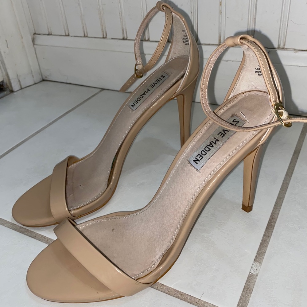 Nude Steve Madden Heels